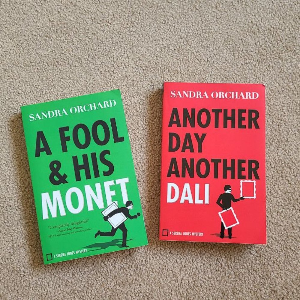 4/$40 - A Fool and His Monet & Another Day, Another Dali by‎ Sandra Orchard